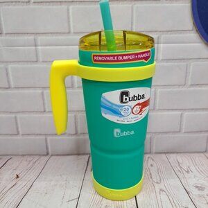 Bubba Envy-S Stainless Steel 32 oz. Tumbler Removable Handle & Bumper Straw Teal